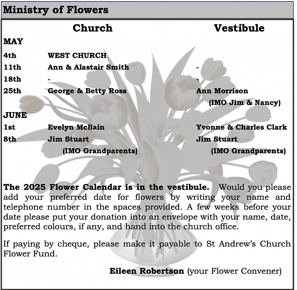 Ministry of Flowers
