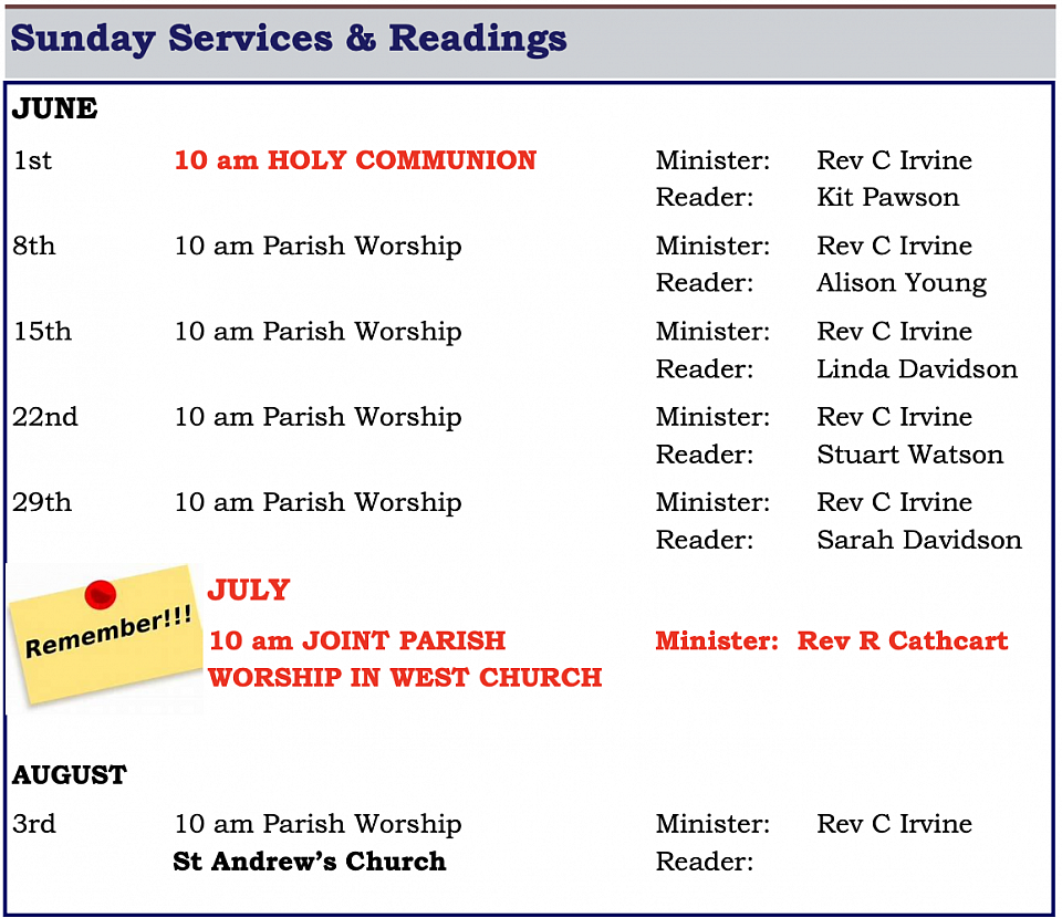 StAndrew's List of Services