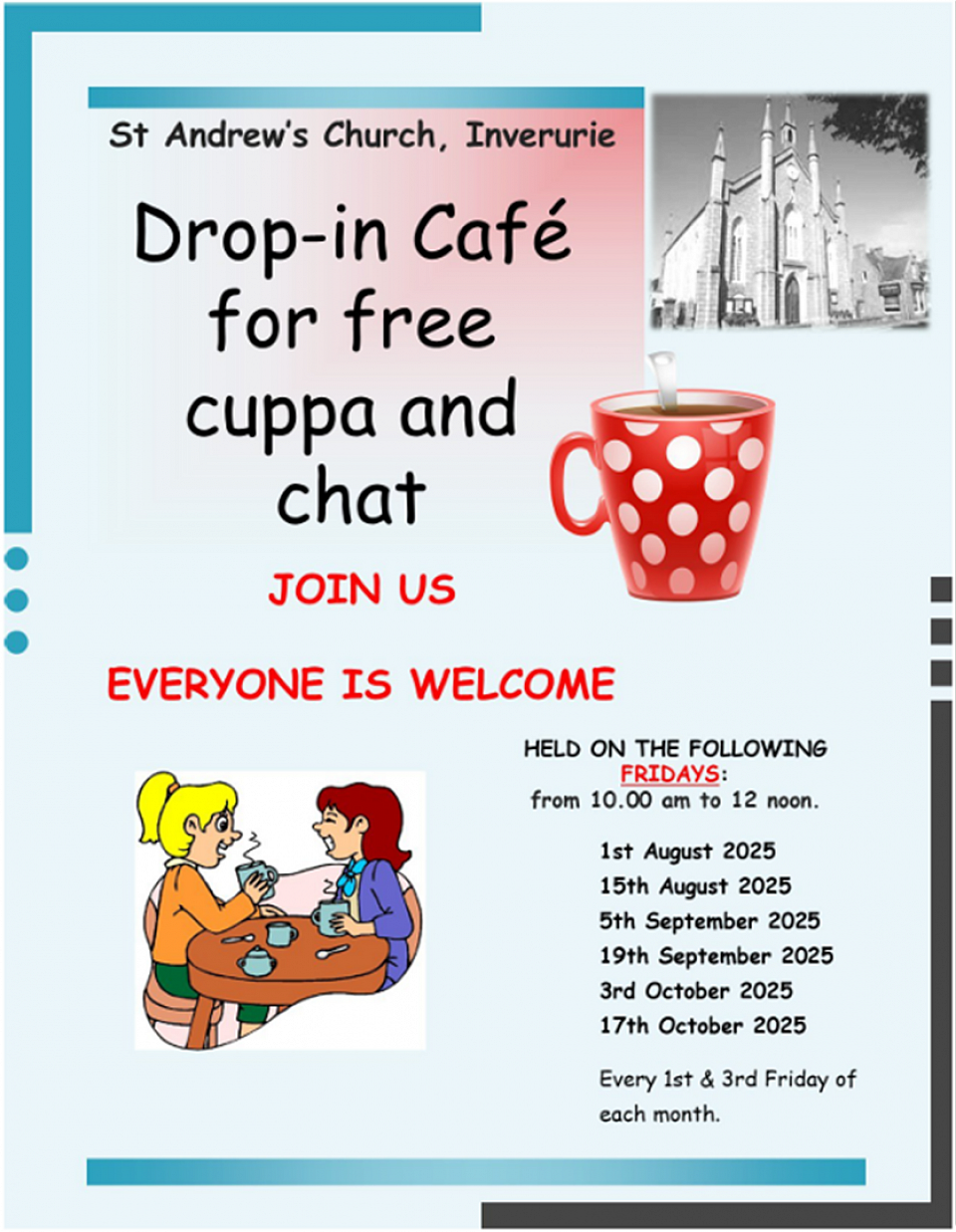 Cuppa and chat