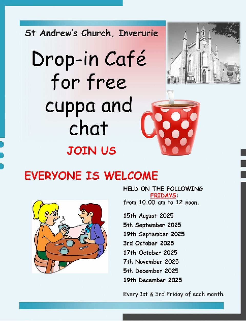 Cuppa and chat