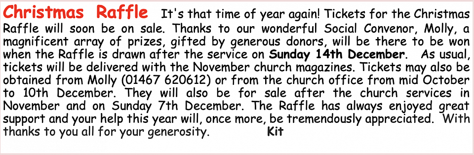 Christmas Raffle