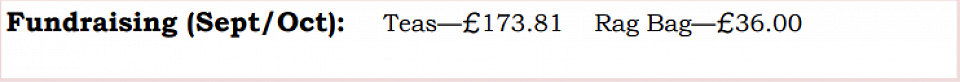 Fundraising monthly