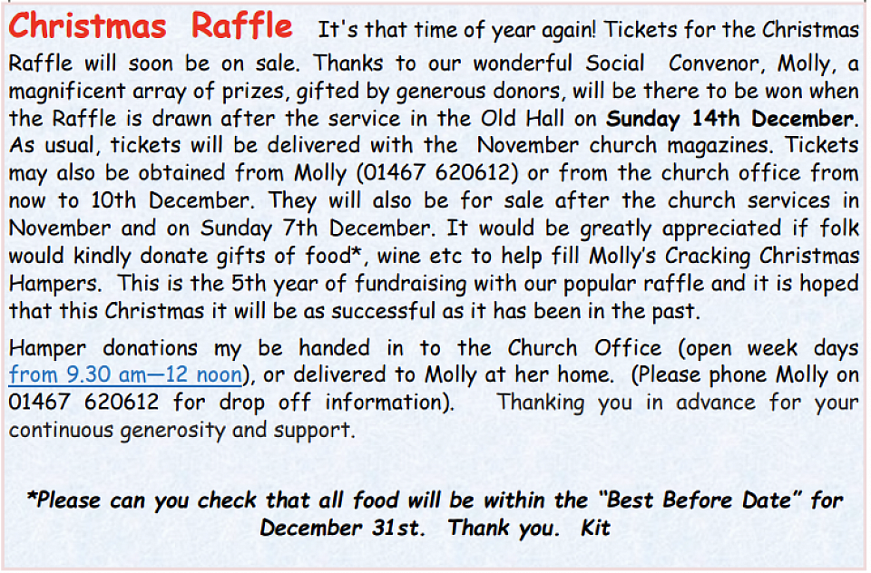 Christmas Raffle
