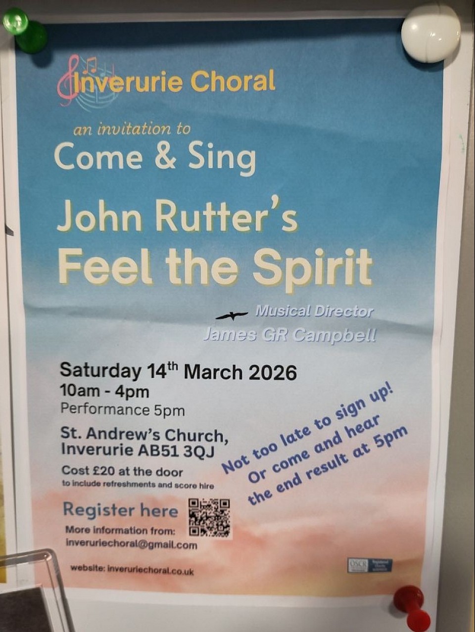 Come and Sing at St Andrew's