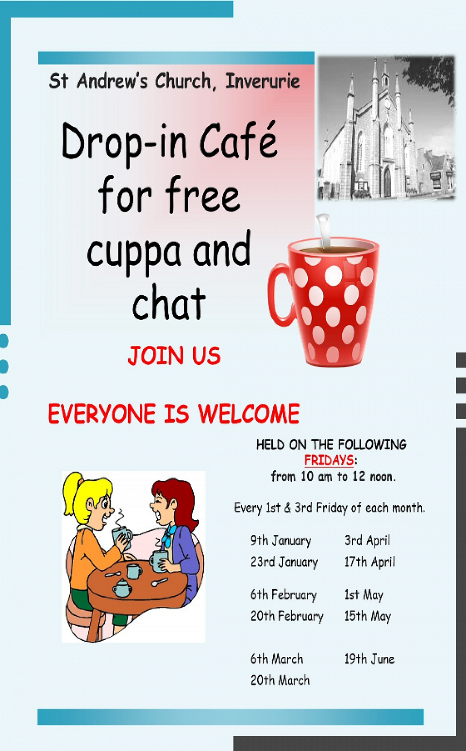 Cuppa and chat