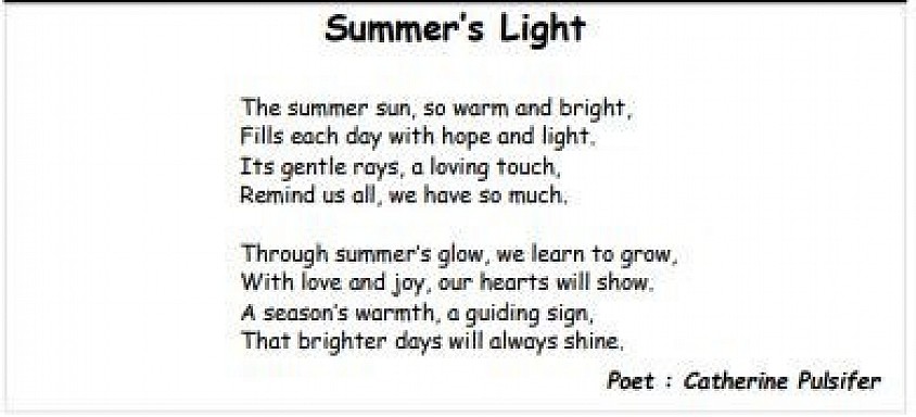 Summer Poem