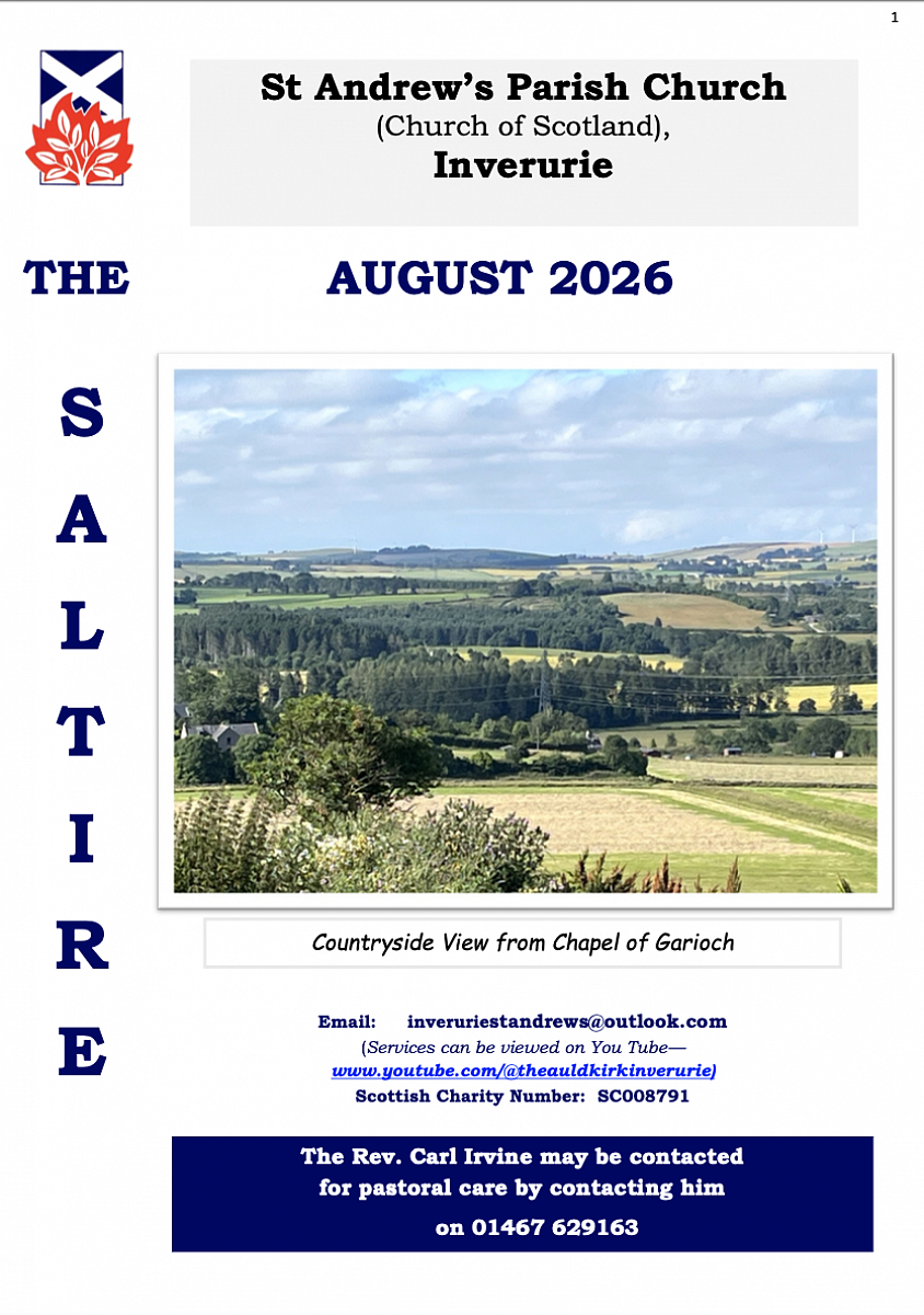 Saltire Newsletter Cover