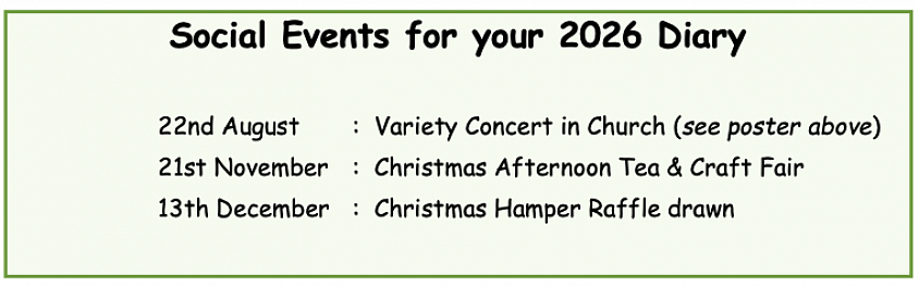 Social Events 2026