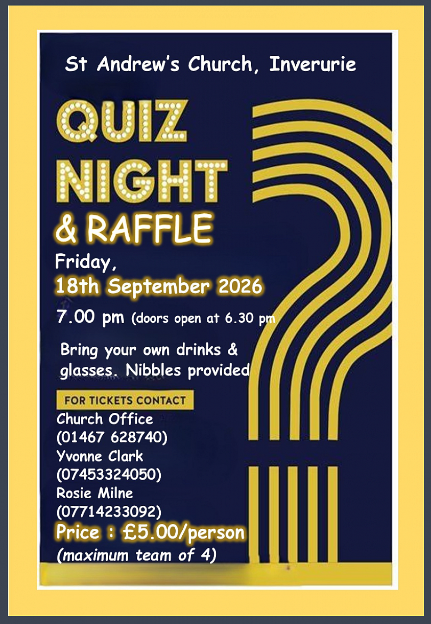 Quiz Night and Raffle