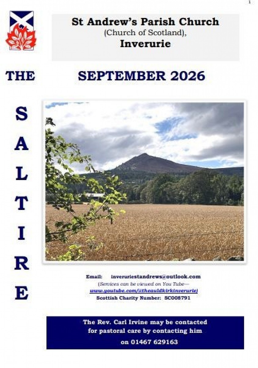 Saltire Newsletter Cover